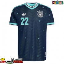 Camisa de Futebol Alemanha David Raum #22 Equipamento Secundário Mundo 2026 Manga Curta